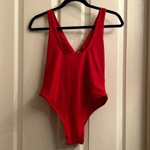 Red Swim Suit #712